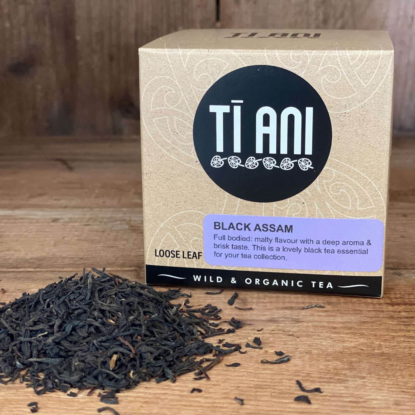 Black Assam Tea (Organic OP1) - Ti Ani - Wild & Organic Tea