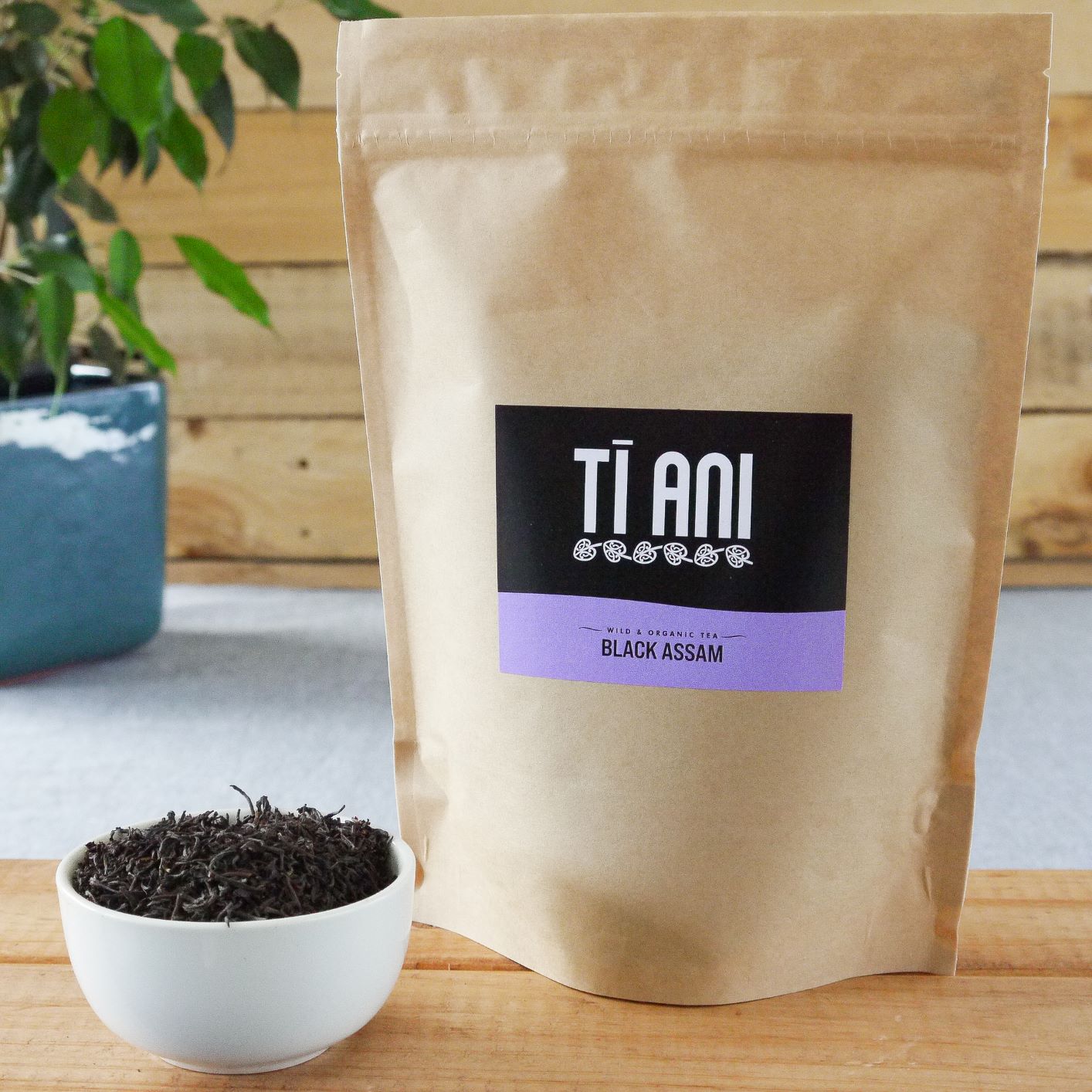 Black Assam Tea (Organic OP1) - Ti Ani - Wild & Organic Tea