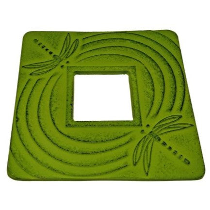 Cast Iron Tivet Fine Dragonfly Green (14cm) - Ti Ani - Wild & Organic Tea