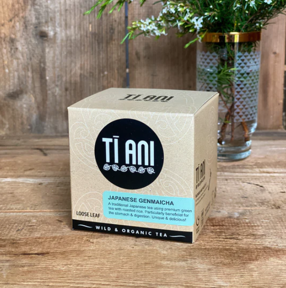 Japanese Genmaicha Tea (Organic) - Ti Ani - Wild & Organic Tea