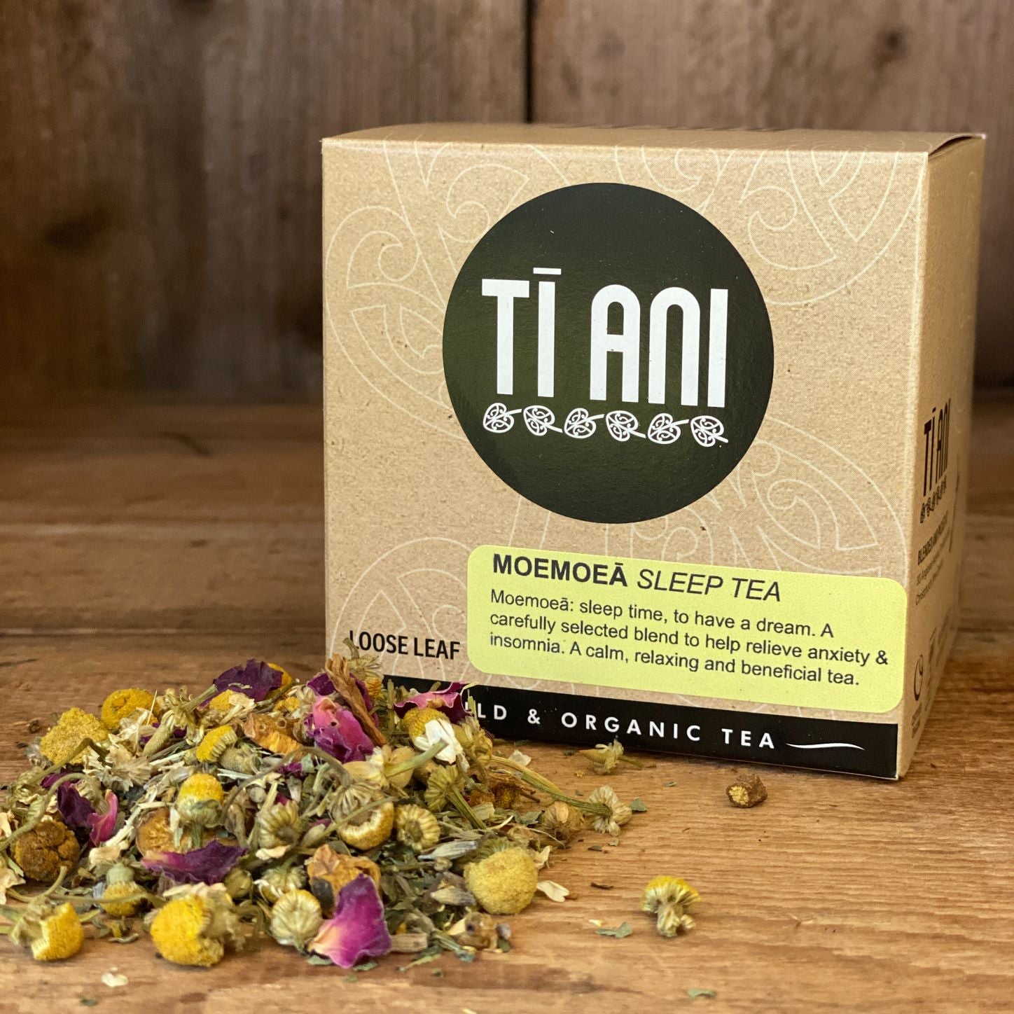 Moemoeā - Sleep Time Tea (Organic) - Ti Ani - Wild & Organic Tea